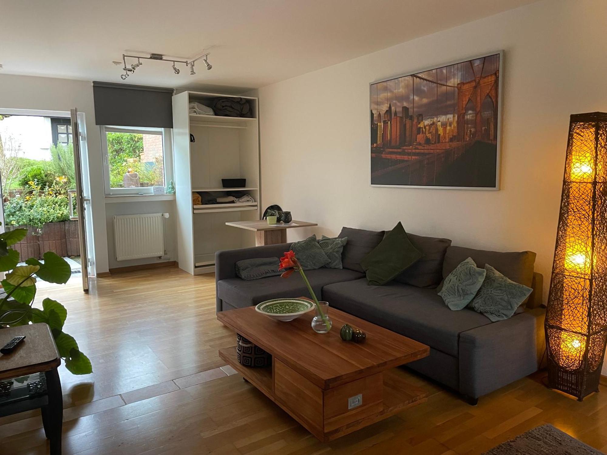 Modernes Appartement Im Gruenen - Stilvoll Und Komfortabel Köln Kültér fotó